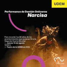 Performance de Damián Ontiveros: Narcisa